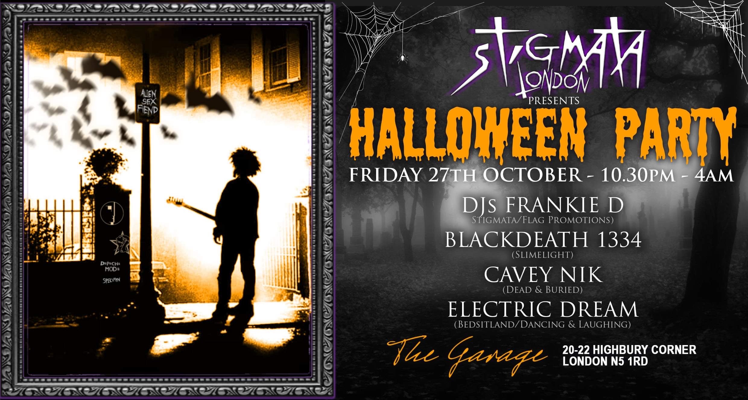 Club Stigmata Halloween Party | The Garage | London