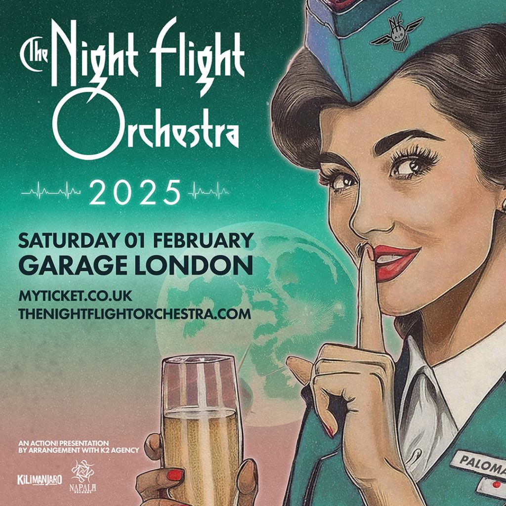 NIGHT FLIGHT ORCHESTRA POSTER